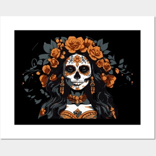 santa muerte Posters and Art